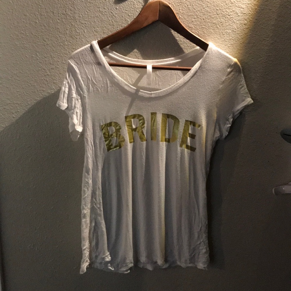 Donated! Bride tee